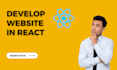 create responsive landing pages for websites using react