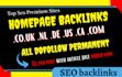 make co uk ca us de nl com homepage seo backlinks