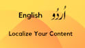 translate and localize your websites and apps in urdu
