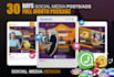 design stunning social media posts and creative ads