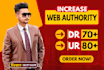 increase domain rating dr ahrefs and ahrefs ur rating