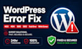 fix wordpress 403, 404, 500, 503 errors and fatal errors