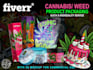 design cannabis packaging, weed bag design, and custom cbd labels