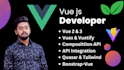 be your vue js front end developer