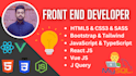be your professional front end web developer