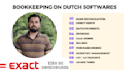 do bookkeeping on exact online software