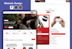 design modern website and mobile app UI UX in figma