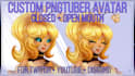 design a custom pngtuber avatar for streaming and videos