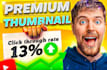 design attractive youtube thumbnail, miniature in 3hr