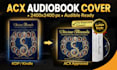 convert kindle or amazon kdp book cover to acx audiobook cover for audible