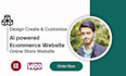 design and develop webflow, framer wordpress, and shopify,  ecommerce website