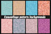 design unique camouflage pattern backgrounds
