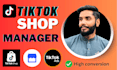 setup and manage tik tok shops
