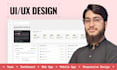 design saas, web app, dashboard UI UX with prototype