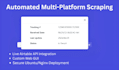 build custom python web scraper, automated web scraping, and data pipeline