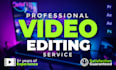 edit engaging and intentional youtube video for you