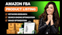 set up amazon seller account, upload product listing on amazon seller central