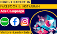 do facebook ads campaign, run fb ads with instagram ads