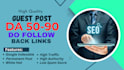 provide high quality guest posts on general niche