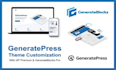 customize generatepress theme with gp premium and generateblocks pro