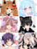 draw cute anime illustration , pfp , oc and couple