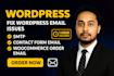 setup wordpress SMTP mail or fix your wp mail not receive