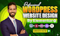 quick develop or revamp wordpress website, design or redesign or build wordpress
