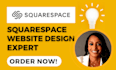build squarespace website design squarespace redesign squarespace store redesign