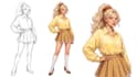draw anime illustrations and visual novel cg scenes with backgrounds
