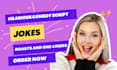 create a hilarious comedy script from your idea