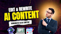 rewrite humanize SEO optimize your ai blog posts articles