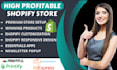 set up shopify store