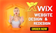 develop and design high converting wix business website