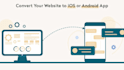 convert website to app and add notification in the app