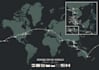 create a travel map with all the locations of your trip
