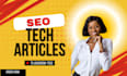 craft high quality tech articles and blog posts