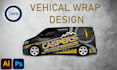 do professional car wrap design in few hours