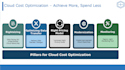 help clients to optimize cloud costs
