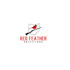 design fantastically structured red feather outfitters logo