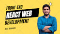 be front end web developer in react js
