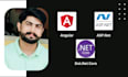 develop asp dot net core and angular applications for you