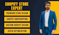build and design your shopify website and dropshipping store
