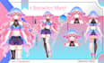 draw custom character sheet or reference sheet design in anime style, furry oc