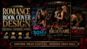 design romance book cover, dark romance, fantasy and ebook cover
