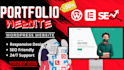 design a personal website or portfolio using wordpress