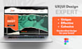 design a creative, highly effective website UX UI on figma