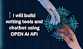 build automation tools and chatbot using open ai API
