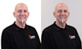 do corporate headshot portrait retouch and headshot retouch