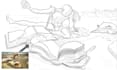 do artistic digital line art illustration
