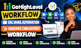 setup gohighlevel workflow ghl email automation hubspot crm expert workflow